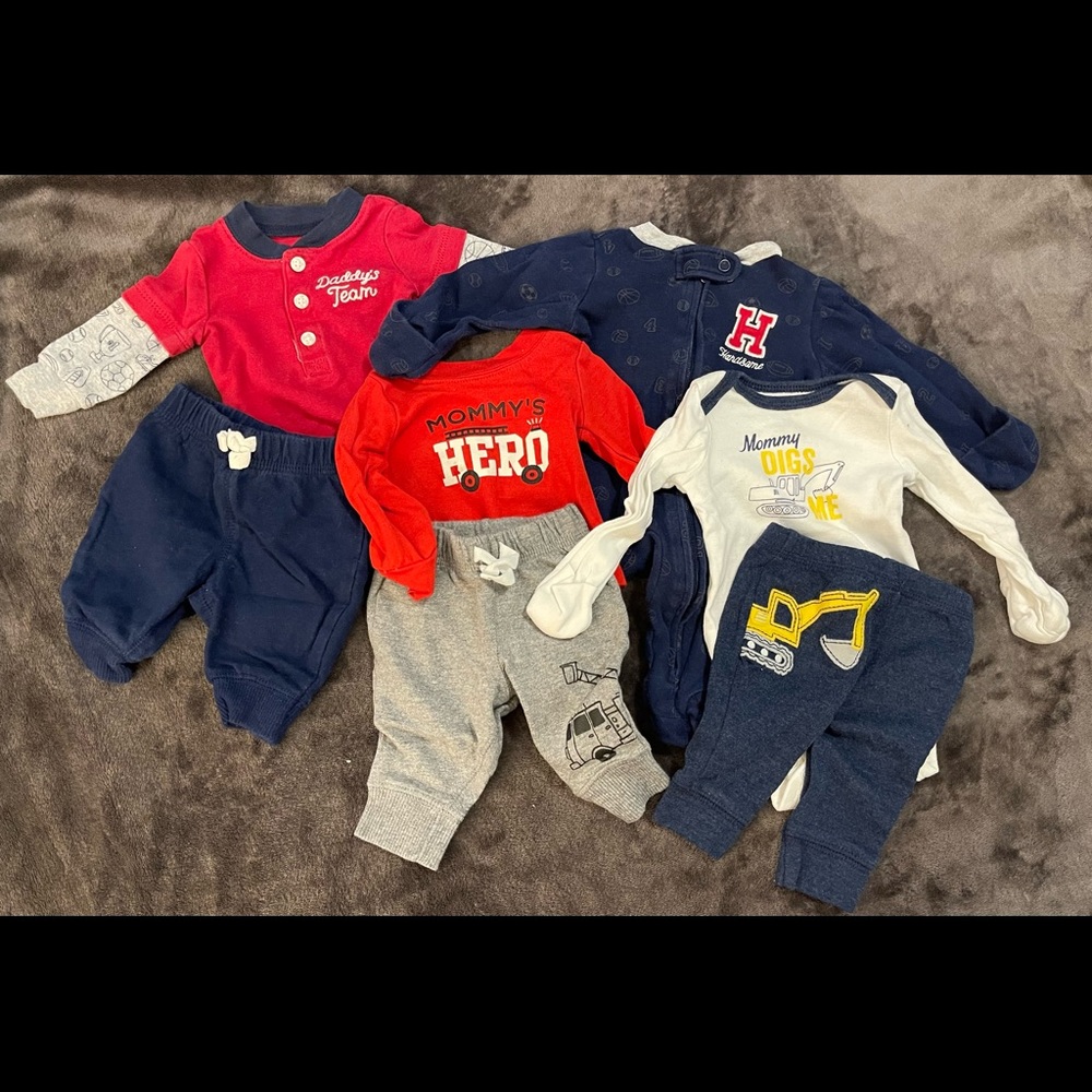 Lot of NB Boys Clothes